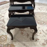 جلو مبلی و عسلی چوبی شرکتی