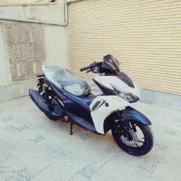دو دستگاه موتورسیکلت طرح آیروکس و کلیک صفر