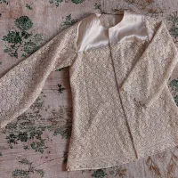 لباس گیپور نو تازه دوخته شده