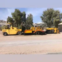اجاره فینیشر، غلطک، قیرپاش، اجرای آسفالت
