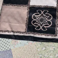 روسری ابریشمی مجلسی قواره دار
