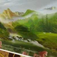 پرده زبرا طرح منظره