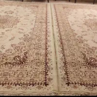 یک جفت فرش ماشینی در حد نو