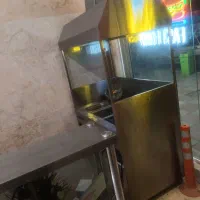 لوازم فست فود کامل در حد نو