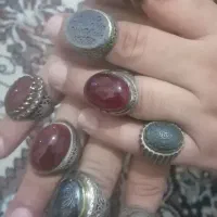 انگشترهای کلکسیونی و عتیقه  نقره