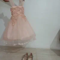 لباس مجلسی وکفش مجلسی دخترانه