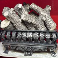 هیزم، منقل و سایر ادوات شومینه گازی