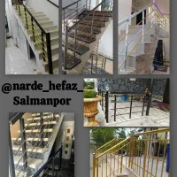 ا نرده استیل، نرده استاتیک ،نرده شیشه ای