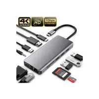 هاب 11 پورت USB-C پاورولوژی مدل P11CHBGY-01