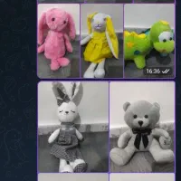 فروش عروسک‌های پارچه ای به صورت کلی وجزعی