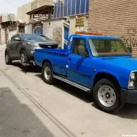 راننده جرثقیل و مکانیک امداری کار