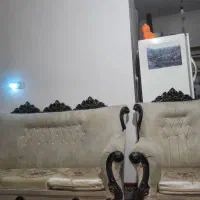 مبل ۷نفره تمیز در حد نو خوب سالم بدون پارگی