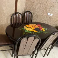 میزنهارخوری۶نفره فلزی