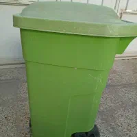 سطل زباله مغازه سایز بزرگ در حد نو
