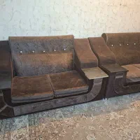 مبل 7 نفره+ 1 جلو مبلی