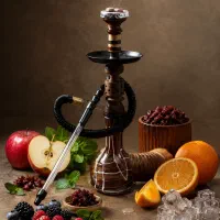یه قلیون کامل و وسایل قلیون