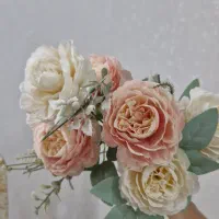گلدان و شمع و جا شمعی