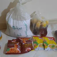 برنج ایرانی عسل نودالیت سوپ جو لوبیا قرمز روغن رب