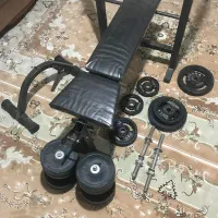 دمبل و میز هالتر همه کاره