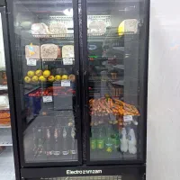 یخچال و فریزر دو در مغازه نو
