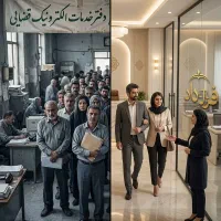 نگارش و ثبت فوری خدمات قضایی بدون نوبت «فرّه داد»