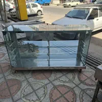 ویترین خشک مکعبی فریدونی عرض ۱۸۰ ارتفا ۱۱۰
