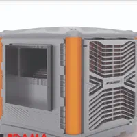 کولر آبی ۶۵۰۰ پلیمری نیرو تهویه البرز جدید