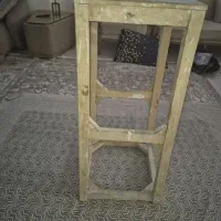 چهارپایه چوبی