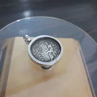 مدال نقره نفیس قدیمی ۱۲گرم و ۷سوت