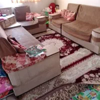 مبل ۷نفره به همراه میز نهار خوری ۶ نفره
