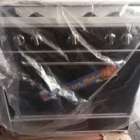 گاز پنج شعله فندک دار شیشه دار طرح فر صفر و پلمپ