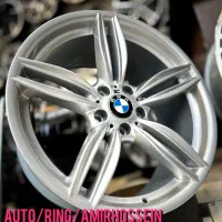 رینگ بی ام و،BMW528،نقره ای سایز19اینچ.