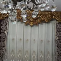 پروژه توری خامه دوزی نگین دار