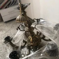 لوستر به همراه دو عدد دیوار کوب ست
