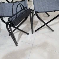 صندلی ضربدری ،جنس برزنت ومحکم،قابل تحمل وزن زیاد