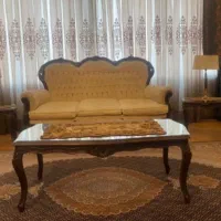 مبلمان تشک دوبل آمریکایی با نهارخوری جنس عالی