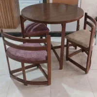 میز غذا خوری ۴ نفره با بوفه