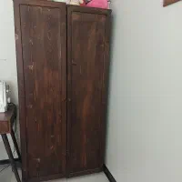 کمد دو در چوبی