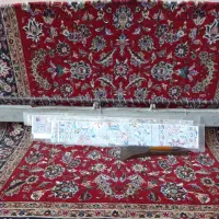 فرش ذر نیم چله ابریشم دست بافت
