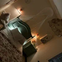 ست چراغ بغل تخت و لوستر