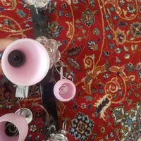 ۳تا چراغ روشنایی دیواری سقفی چهار شعله سالم نو|لوستر و چراغ آویز|کرج, برغان|دیوار