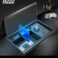 هود اجاق گاز سینگ پیانویی و استیل فر توکار و روکار