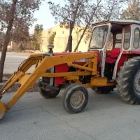 تراکتور فرگوسن بیل لودر و کابین