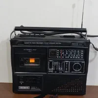 رادیو ضبط قدیمی کاست آیوا درحد نو عتیقه
