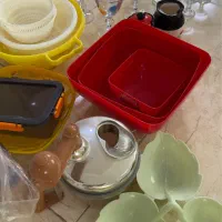 ظروف پلاستیکی و پیرکس