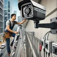 نصاب دوربین مداربسته آنالوگ و ای پی