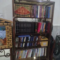 کتابخانه و اکواریوم فلزی فرفوژه