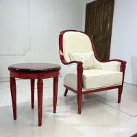 مدل مبل هرمس چوب تمام راش کویین/فرانسوی اصلی