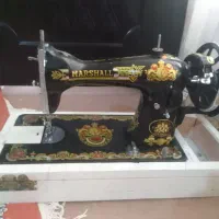 فروش چرخ خیاطی قدیمی ((جوت شیر مارشال)) اصلی