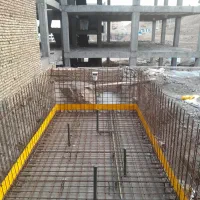 آرماتوربندی قالب‌بندی سازه بتنی فلزی